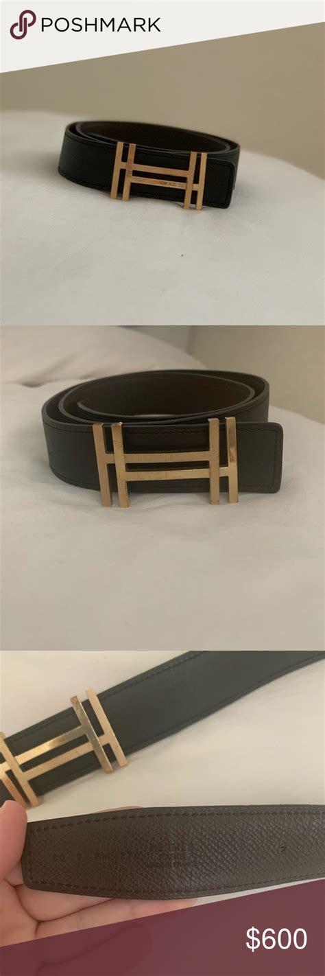 hermes platinum plate belt|real hermes belt markings.